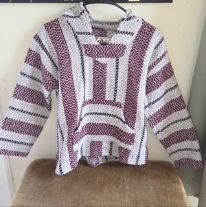 Youth Size XL Baja Joe Hooded Poncho - Unisex